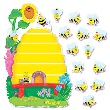 TREND® Busy Bees Job Chart Plus Bulletin Board Set 18.25" X 17.5", 38 Pieces freeshipping - TVN Wholesale